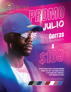 PROMOCIONES JULIO GORRA