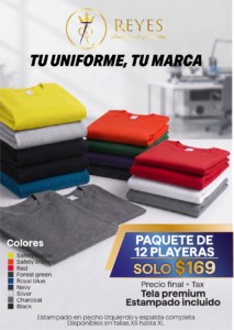 PROMOCIONES JULIO PLAYERA 7-7
